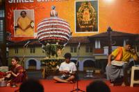Aadgatyo - A programme by Bangalore Sabha Yuvadhara. Script by Shailaja Ganguly & Meera Balsavar pachi-s (Pic Courtesy Shri Dinesh Karkal)  